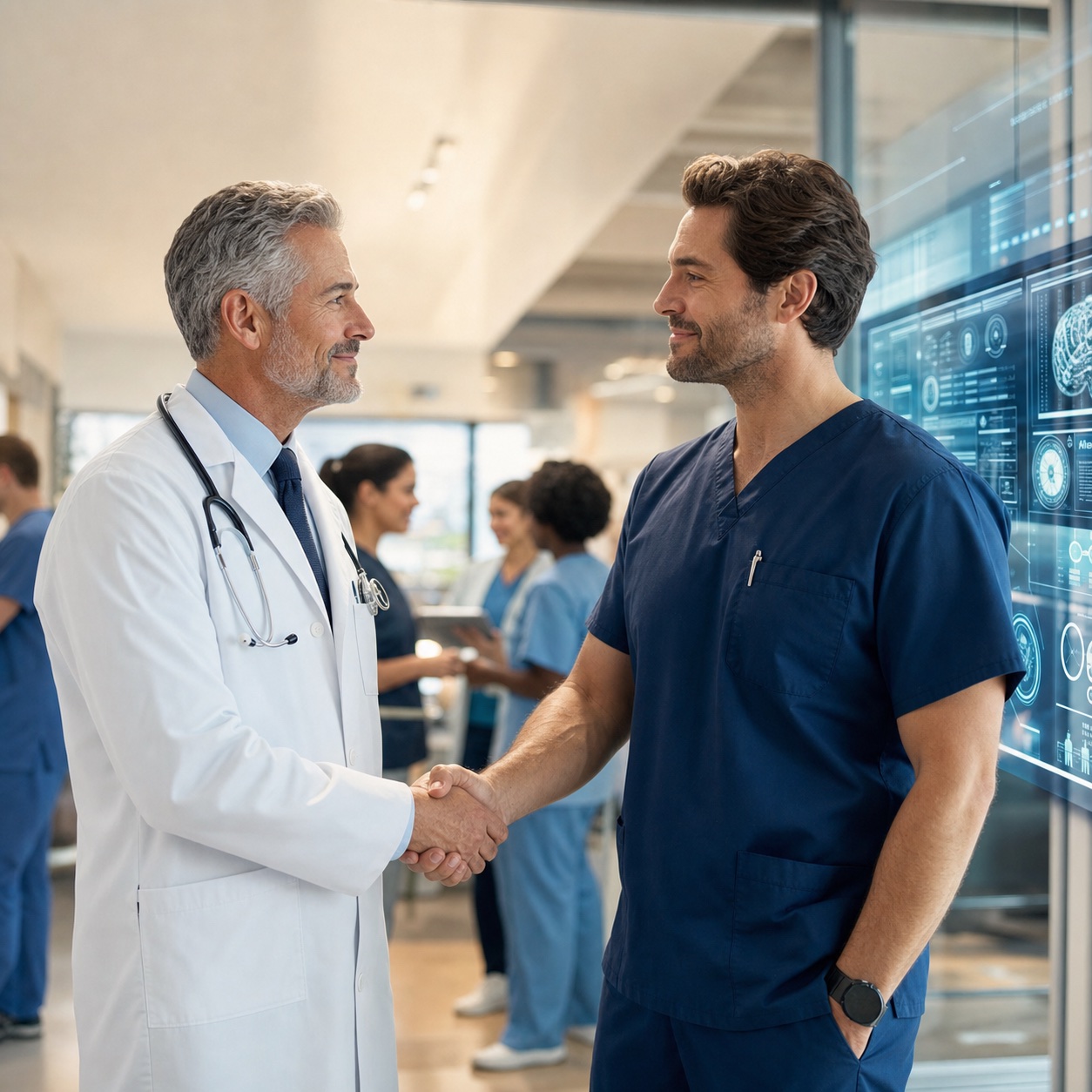Physician-led healthcare business acquisition — trusted partnership